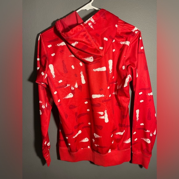 Under Armour Small Red Hoodie Sweater - Picture 2 of 4
